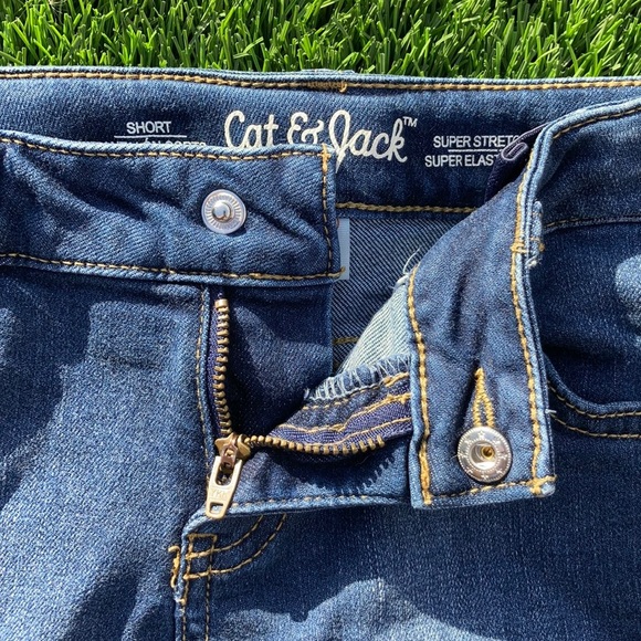 Cat & Jack Girl’s Jean Short // Size M 7-8 - Picture 6 of 9